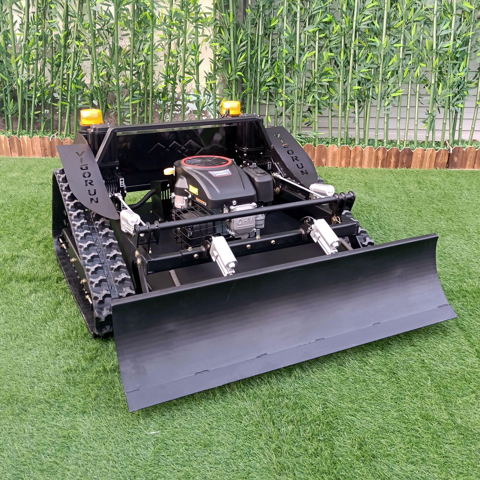 Crawler Remote Controlled Brush Mower (VTLM800 with snow blade) - Image 2