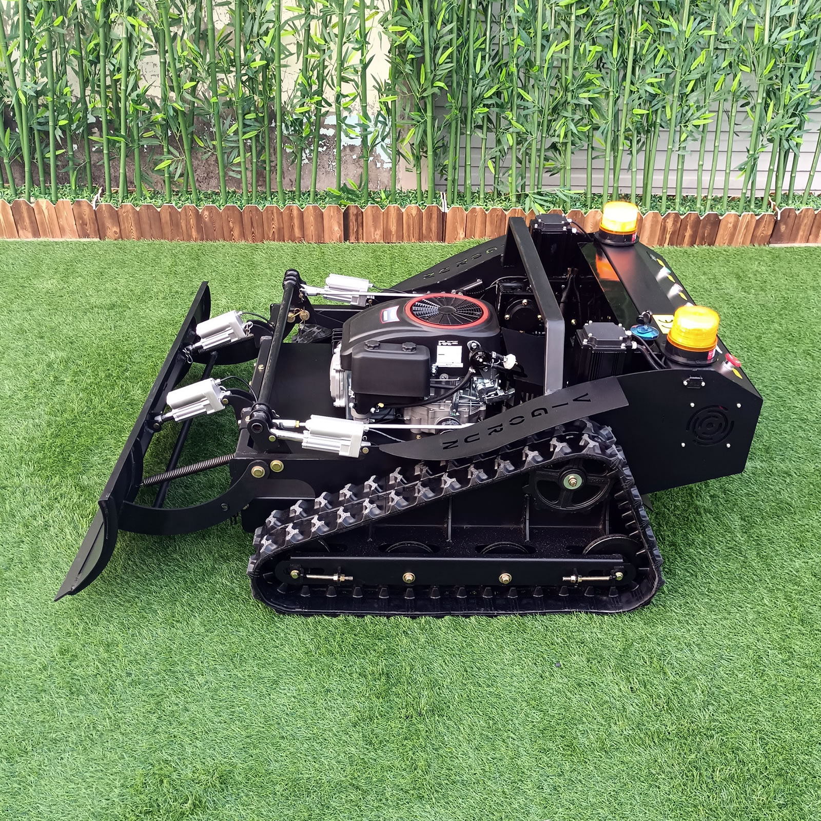 Crawler Remote Controlled Brush Mower (VTLM800 with snow blade) - Image 4