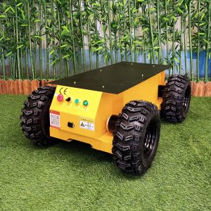 Remote Control Narrow Robot Platform Chassis with Anti-Slip Tubeless Tires (RWC200)