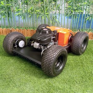 Remote-controlled Wheeled Mowing Robot (VTW550-90) With Turf Tires