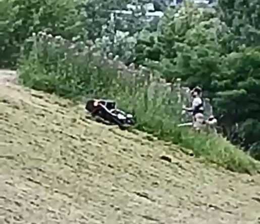 Hungarian Customer Proves VTLM800 Remote Mower Wins the Battle Against Manual Mowing