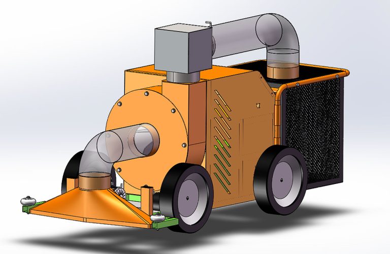 New Product Launch: Remote Control Blower-Vacuum Sweeper from Vigorun Tech