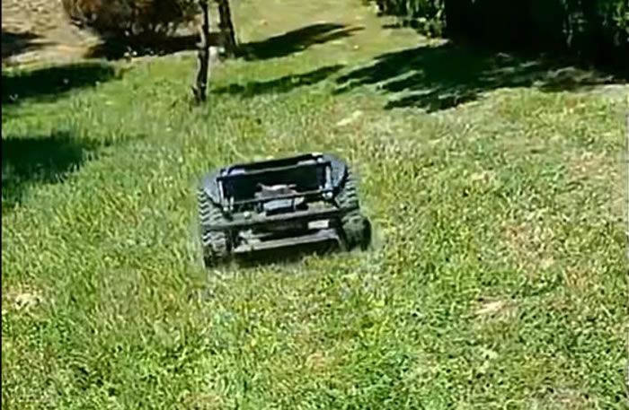The Brushless, Servo-Controlled VTLM600 Remote Mower Wins Over Croatian Customer