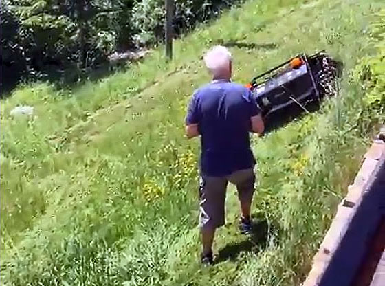Swiss Customer Tests VTLM800 on Extremely Steep Slope – Excellent Performance!